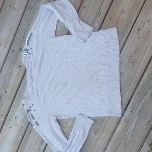 Bejeweled sweater